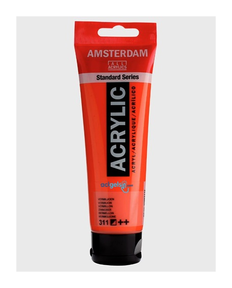 Amsterdam Akrilik Boya 120 Ml Vermilion 311