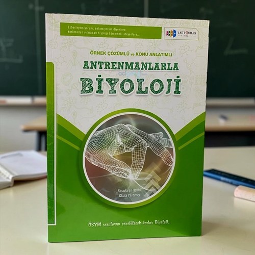 Antrenmanlarla Biyoloji Örnek Çözümlü Ve Konu Anlatımlı