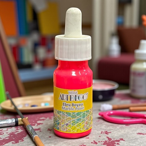 Artdeco Hazır Ebru Boyası 30ml 93 Neon Pembe-neon Pink