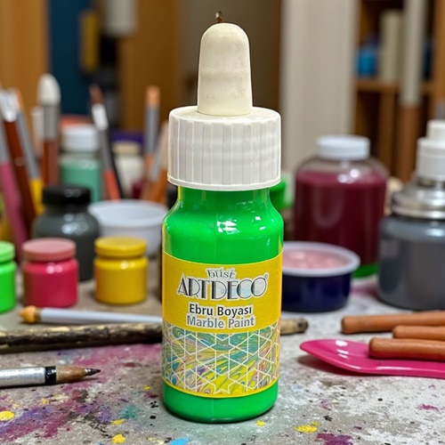Artdeco Hazır Ebru Boyası 30ml 95 Neon Yeşil-neon Green