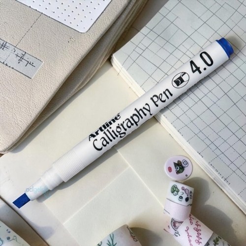 Artline 244 Calligraphy Kalemi Mavi 0.4 Mm
