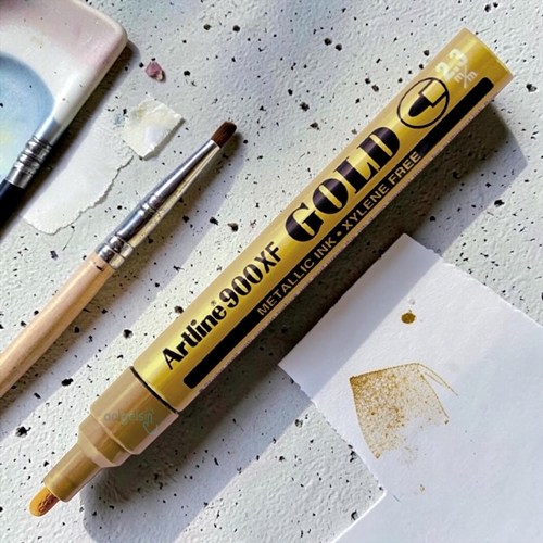 Artline 900xf Yaldizli Markör Altın 2.3 Mm