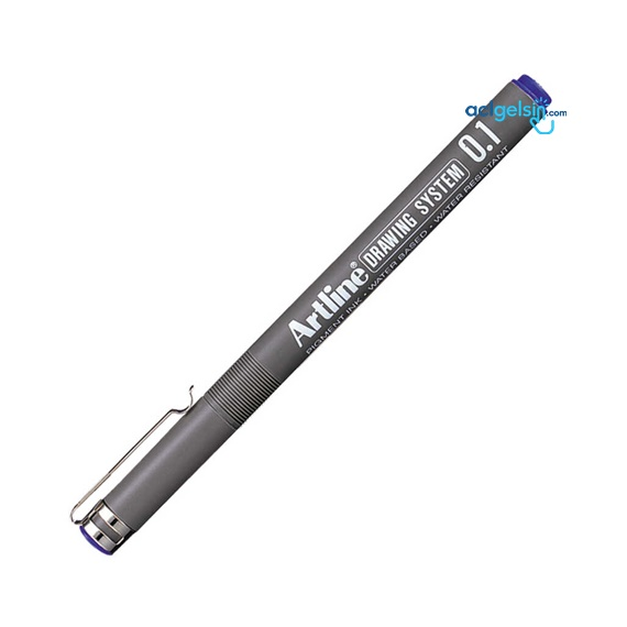 Artline Drawing System Teknik Çizim Kalemi 0.1 Mavi