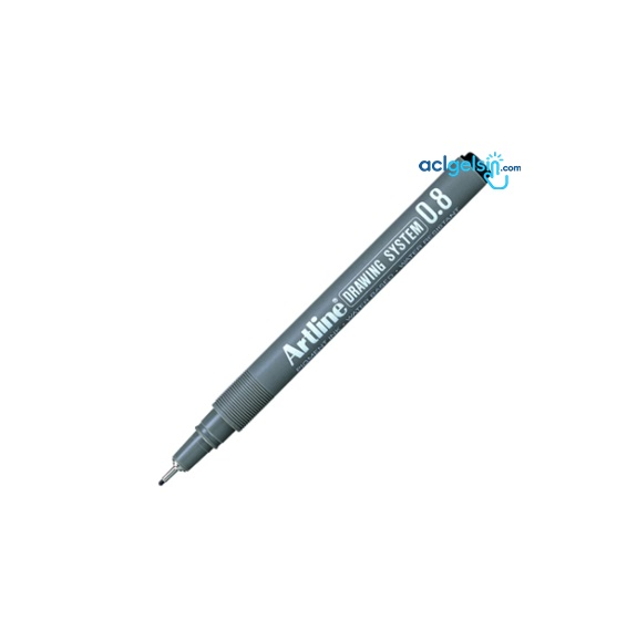 Artline Drawing System Teknik Çizim Kalemi 0.8 Siyah