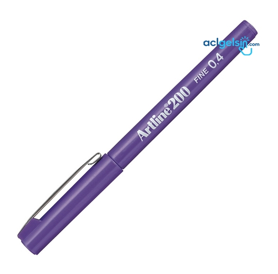 Artline Fine Yazı Kalemi 0.4mm Keçe Uçlu Mor