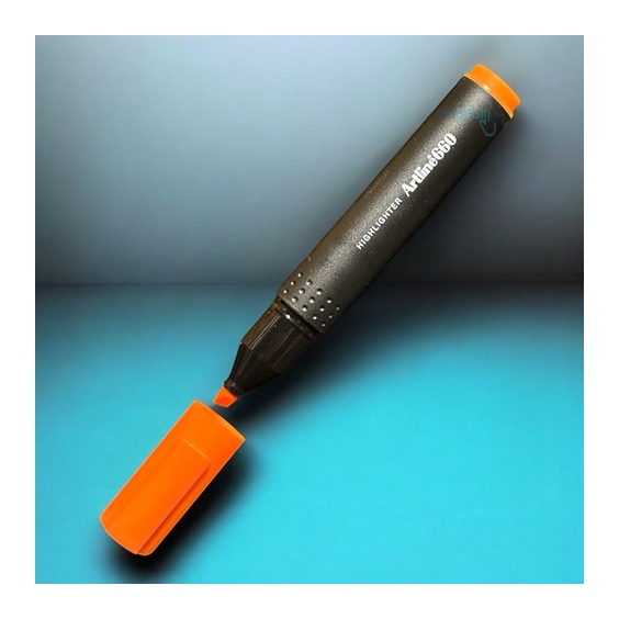 Artline Fosforlu Kalem Kesik Uç 1,0-4,0 Mm Turuncu