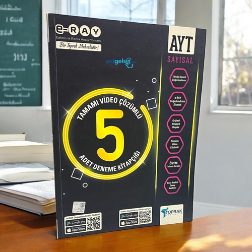 Ayt 5 Li Paket Deneme Sayısal Toprak Yayınları