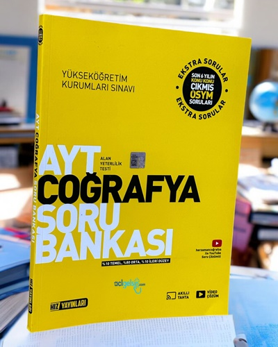 Ayt Coğrafya Soru Bankası Hız Yayınları