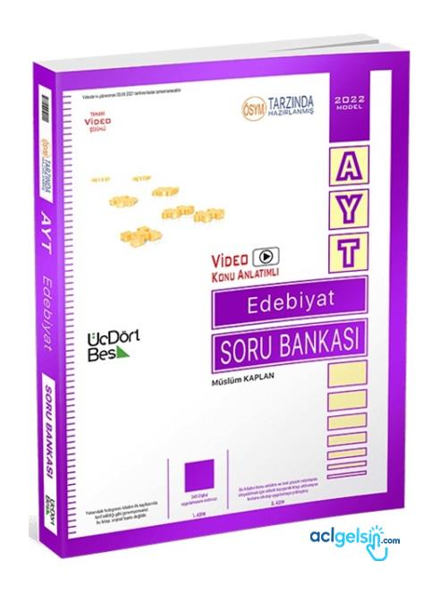 Ayt Edebiyat Soru Bankası Üç Dört Beş Yayınları