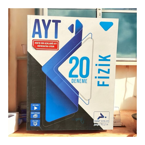 Ayt Fizik 20 Li Deneme Paraf Yayınları