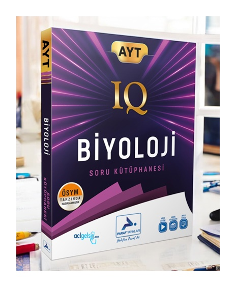 Ayt Iq Biyoloji Soru Kütüphanesi Paraf Yayınları