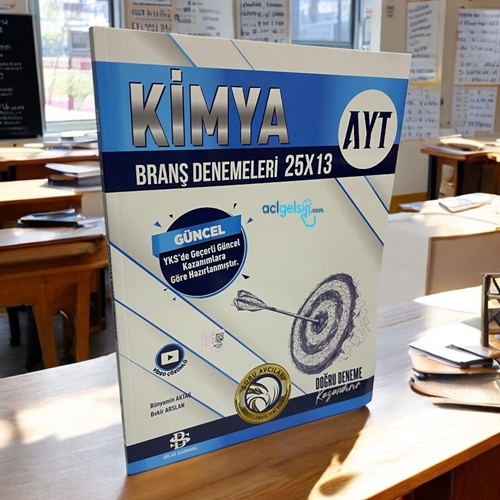 Ayt Kimya 25x13 Branş Denemeleri Bilgi Sarmal Yayınları