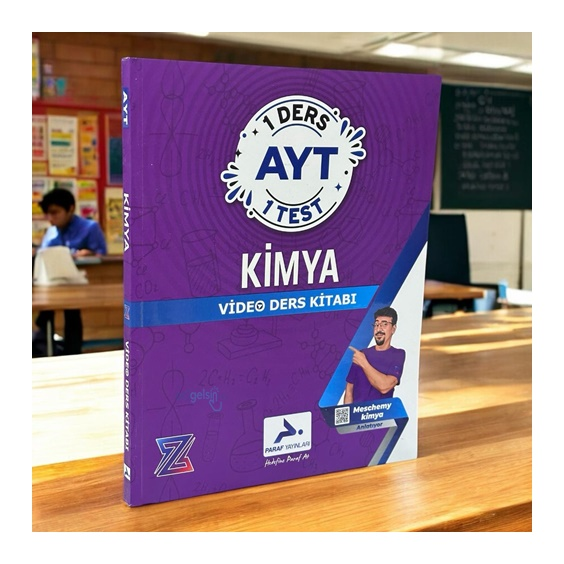 Ayt Kimya Z Takımı Video Ders Kitabı Paraf Yayınları
