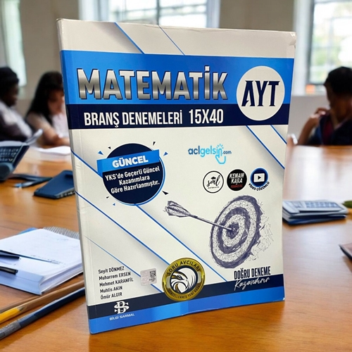 Ayt Matematik 15 X 40 Denemeleri Bilgi Sarmal Yayınları