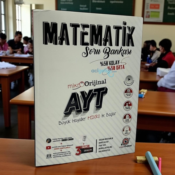 Ayt Matematik Mikro Orijinal Soru Bankası Orijinal Yayınları