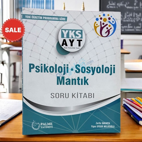 Ayt Psikoloji - Sosyoloji Mantık Soru Kitabı Palme Yayınları