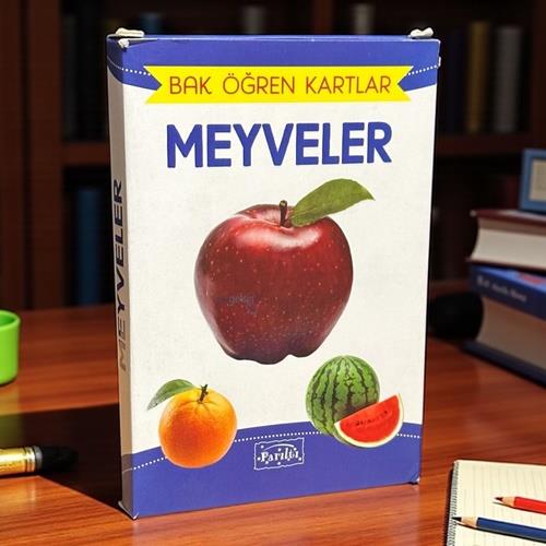 Bak Öğren Kartlar Meyveler - Parıltı Yayınları