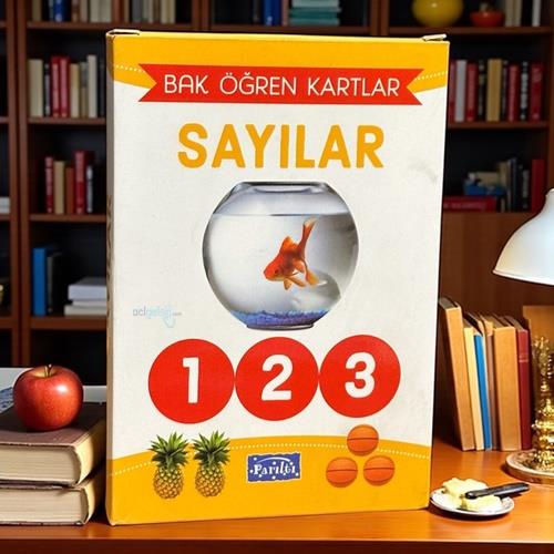 Bak Öğren Kartlar Sayılar - Parıltı Yayınları
