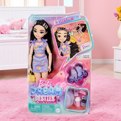 Barbie Dream Besties Paten Partisi Renee Bebek Ve Aksesuarlar