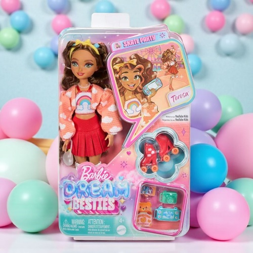 Barbie Dream Besties Paten Partisi Teresa Bebek Ve Aksesuarlar