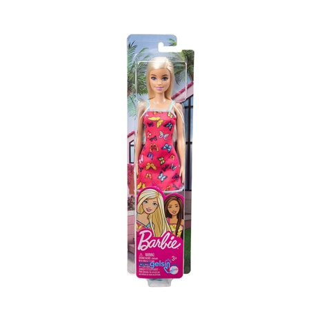 Barbie Şık Barbie Pembe Elbiseli