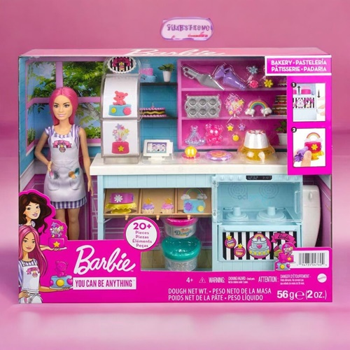 Barbie'nin Pasta Dükkanı Oyun Seti