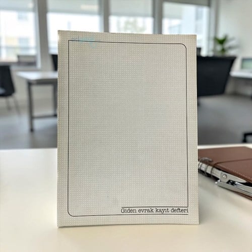 Bayındır Giden Evrak Defteri 40 Yaprak 24x34 Cm