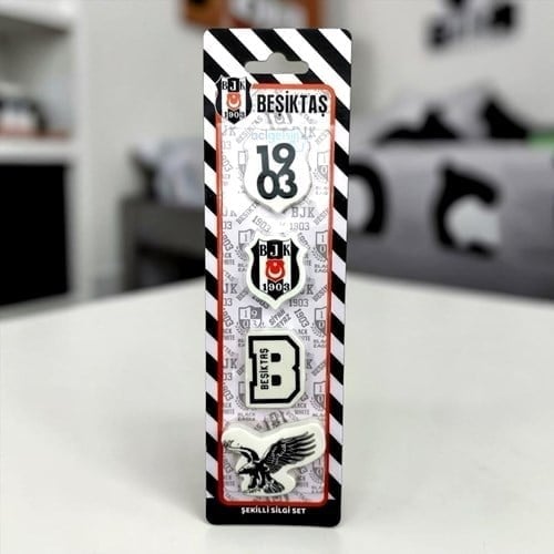 Beşiktaş 4'lü Blister Silgi