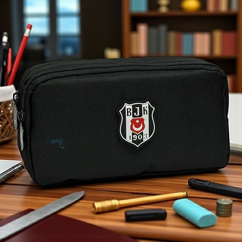 Beşiktaş Gölge Desenli Comfort Kalem Çantası