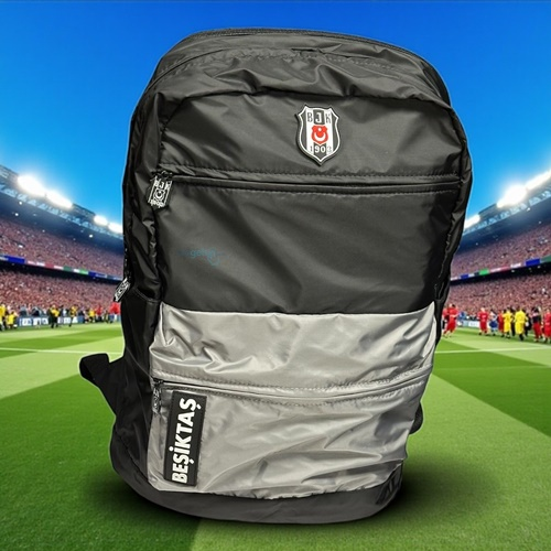 Beşiktaş Lisanslı Çok Cepli Sırt Çantası