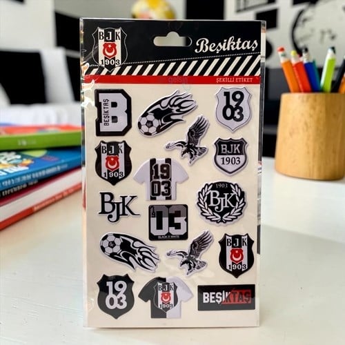 Beşiktaş Şekilli Etiket Sticker