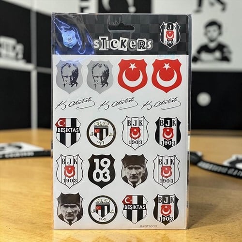 Beşiktaş Taraftar Sticker Seti Bjkst26012