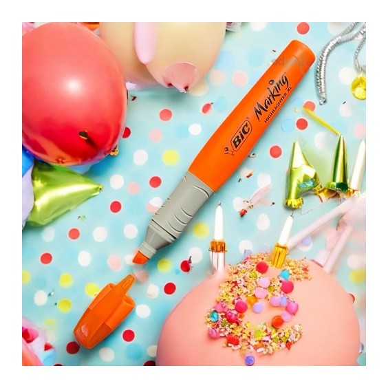 Bic Fosforlu Kalem Brite Liner Xl Turuncu