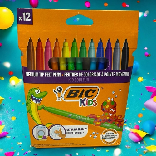 Bic Kids Color Keçeli Boya Kalemi 12 Renk