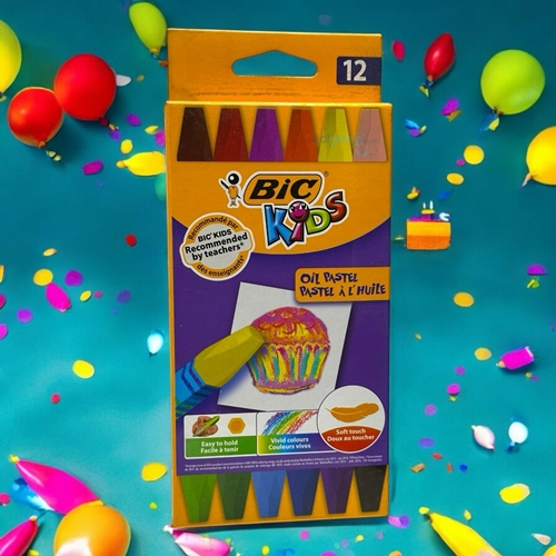 Bic Kids Yağlı Pastel Boya 12 Renk
