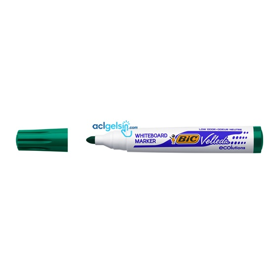 Bic Velleda Beyaz Tahta Kalemi Yeşil