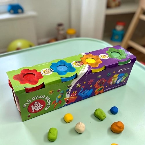Bigkids Toys 4'lü Oyun Hamuru (4x112 Gr)