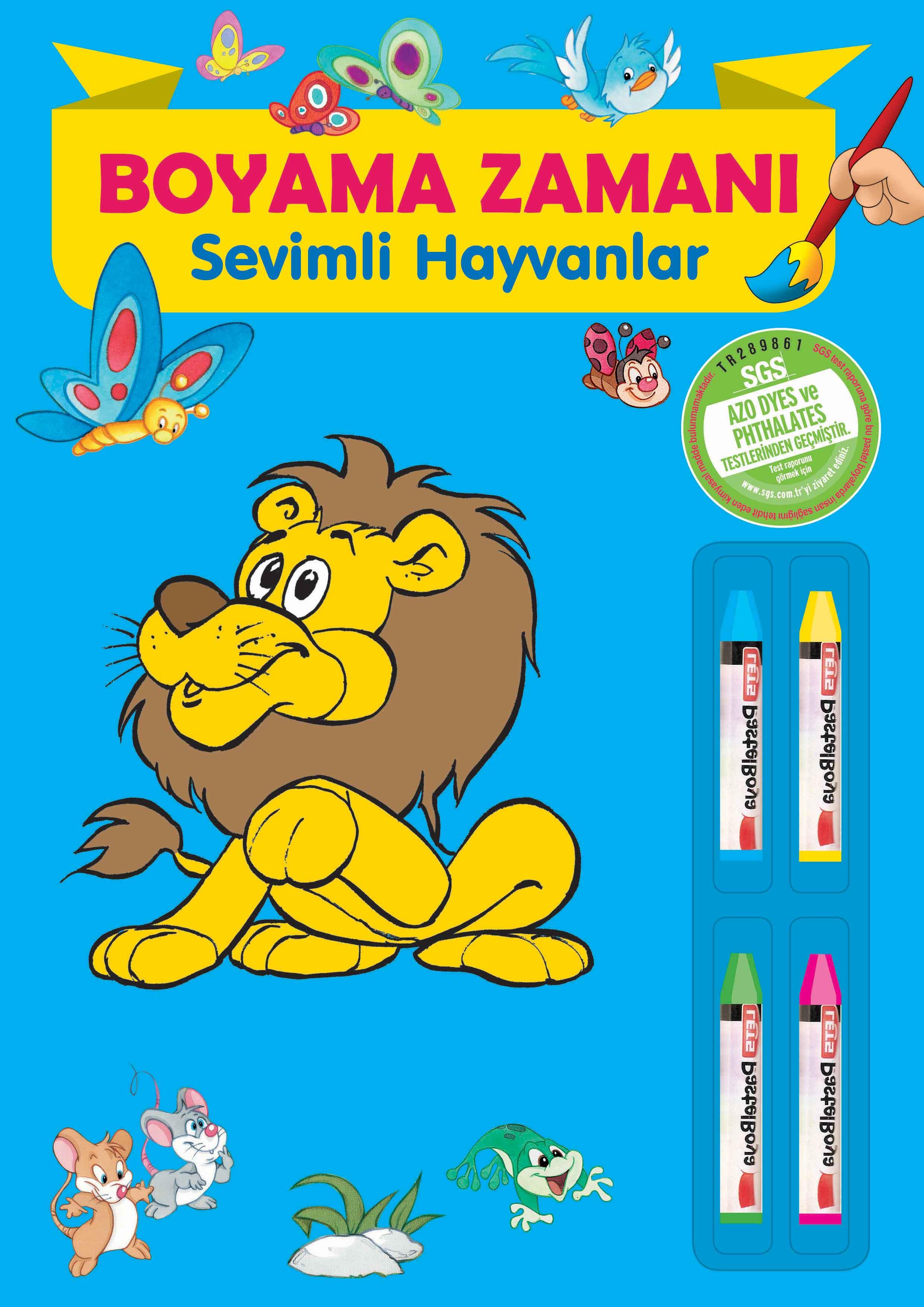 Boyama Zamanı: Sevimli Hayvanlar