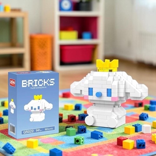 Bricks Cinnamoroll Karakter Figürü Lego Yapı Oyuncakları