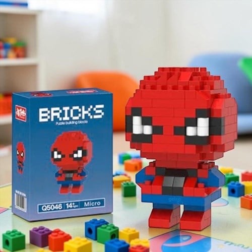 Bricks Spiderman Karakter Figürü Lego Yapı Oyuncakları