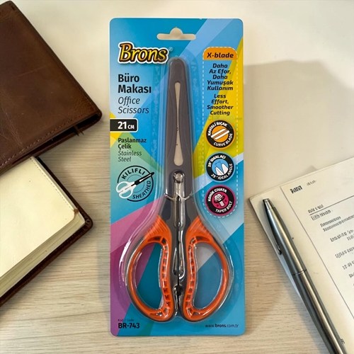 Brons Makas Koruma Kılıflı 21cm