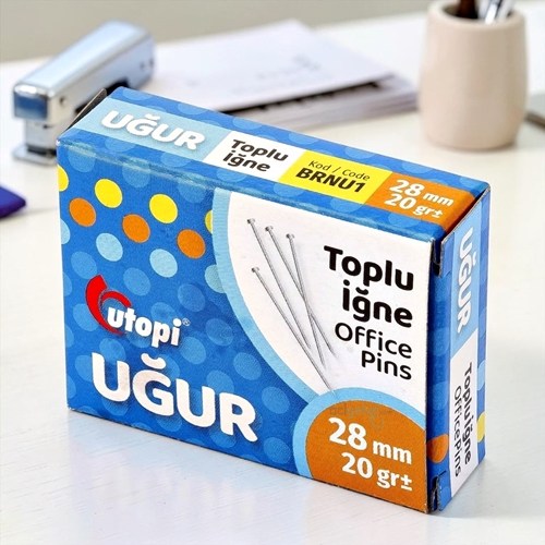 Brons Uğur Toplu İğne 28mm 20 Gr
