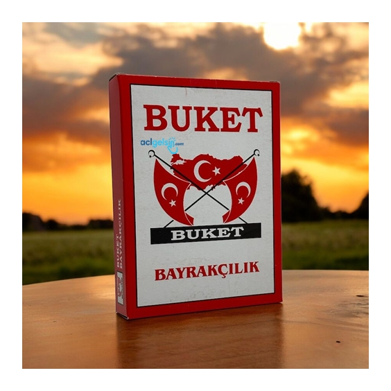 Buket Türk Bayrağı 50x75 Cm Bkt-104