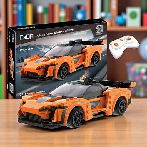 Cada Lego Turuncu Blaze Car 295 Parça