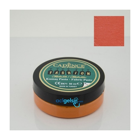 Cadence Fashıon Kumaş Pasta Opak Fp-03 Turuncu 50ml