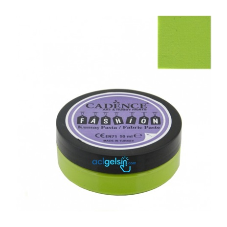 Cadence Fashıon Kumaş Pasta Opak Fp-08 Fıstık Yeşili 50ml
