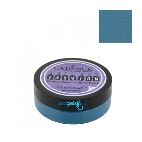 Cadence Fashıon Kumaş Pasta Opak Fp-10 Turkuaz 50ml
