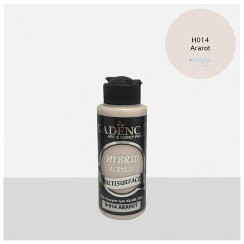 Cadence Hybrıd Akrilik Boya Ararot 120ml H-014