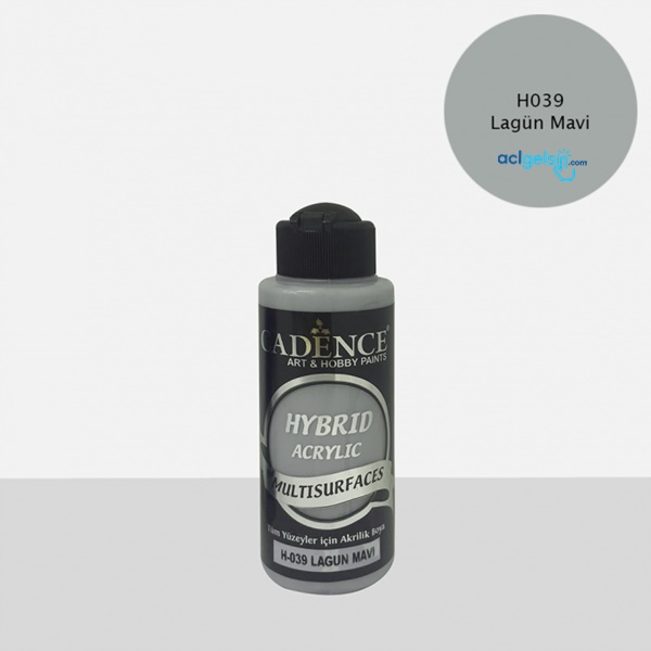 Cadence Hybrıd Akrilik Boya Lagun Mavi 120ml H-039