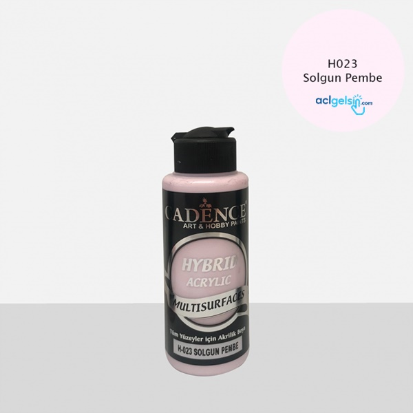 Cadence Hybrıd Akrilik Boya Solgun Pembe 120ml H-021
